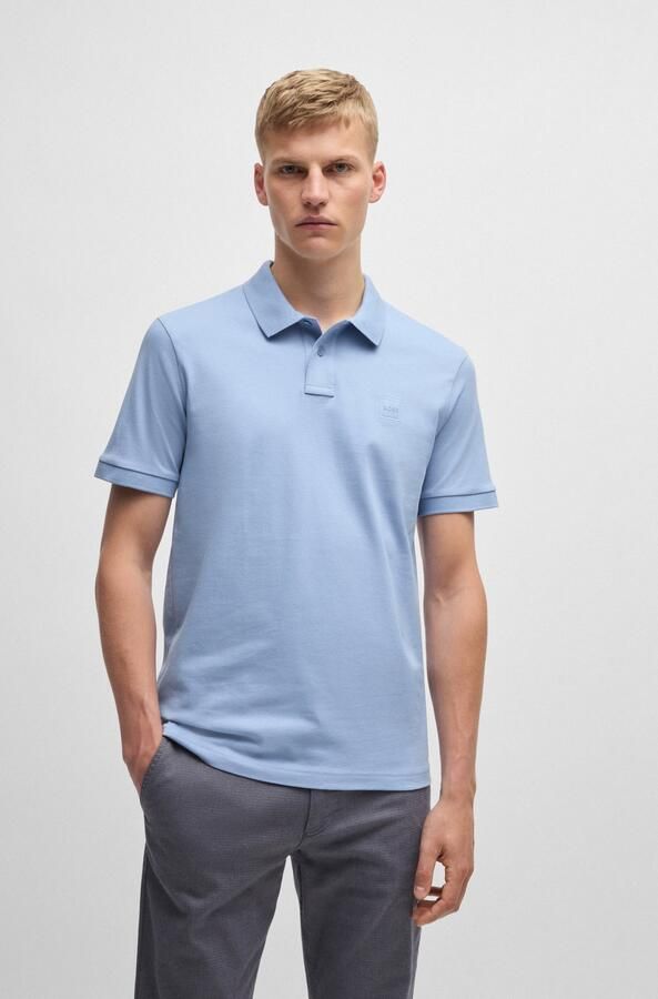 Hugo Boss Lichtblauw poloshirt korte mouw Blue Heren - Foto 6