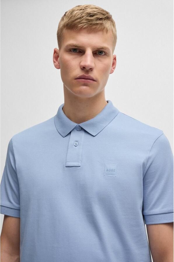Hugo Boss Lichtblauw poloshirt korte mouw Blue Heren - Foto 3