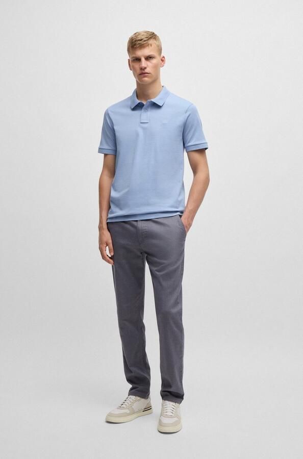 Hugo Boss Lichtblauw poloshirt korte mouw Blue Heren - Foto 5