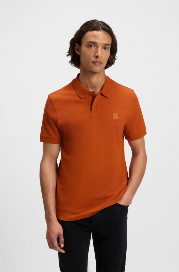 Boss Orange Poloshirt Passenger met een polokraag - Foto 5