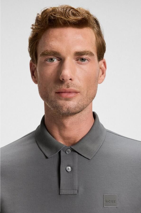 Boss Orange Poloshirt Passerby met boss badge - Foto 2