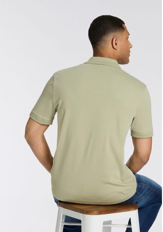 Boss Orange Poloshirt Pe Interlock van katoen-piqué met logo-print regular - Foto 4