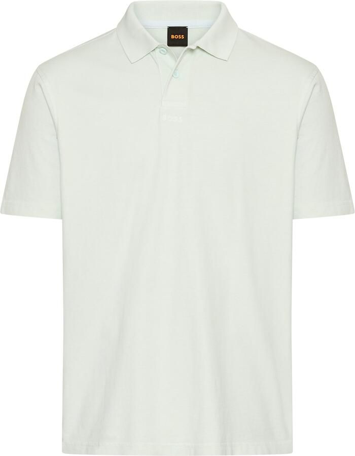 Boss Orange Poloshirt Pe met een polokraag