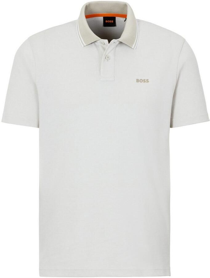 Boss Orange Poloshirt PeoxfordNew met een polokraag - Foto 3
