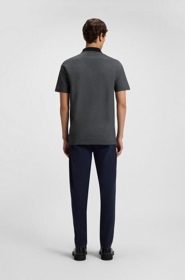 Hugo Boss Moderne Grijze Polo Shirt Korte Mouw Gray Heren - Foto 14