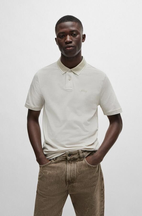 Boss Orange Poloshirt PeoxfordNew met een polokraag - Foto 8