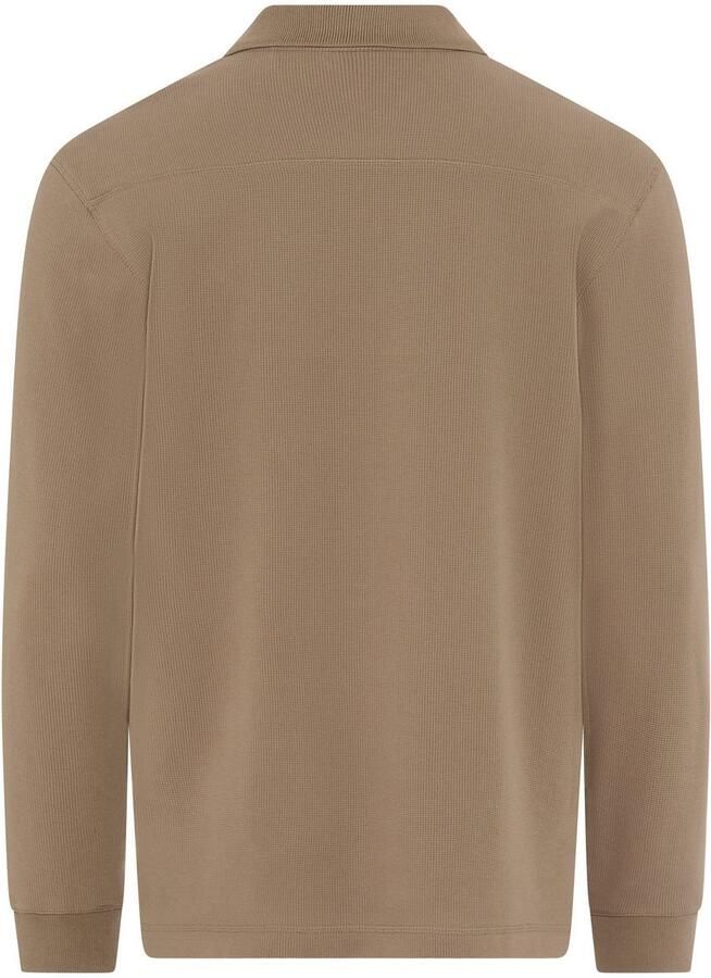 Boss Orange Poloshirt Petempestolong met knoopsluiting - Foto 2