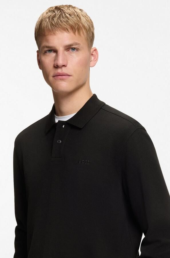 Boss Polo Shirt Lange Mouw Petempestolong 10262290 01 50520710 - Foto 10