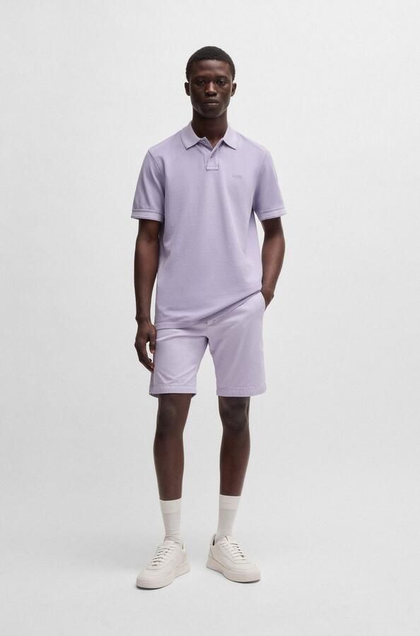 Boss Orange Poloshirt Prime met een polokraag - Foto 5