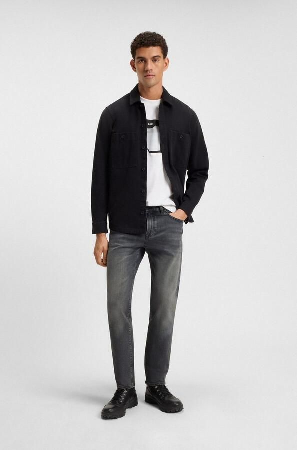 Boss Orange Regular fit jeans Re Maine gemiddelde taillehoogte rechte pasvorm authentieke wassing - Foto 3