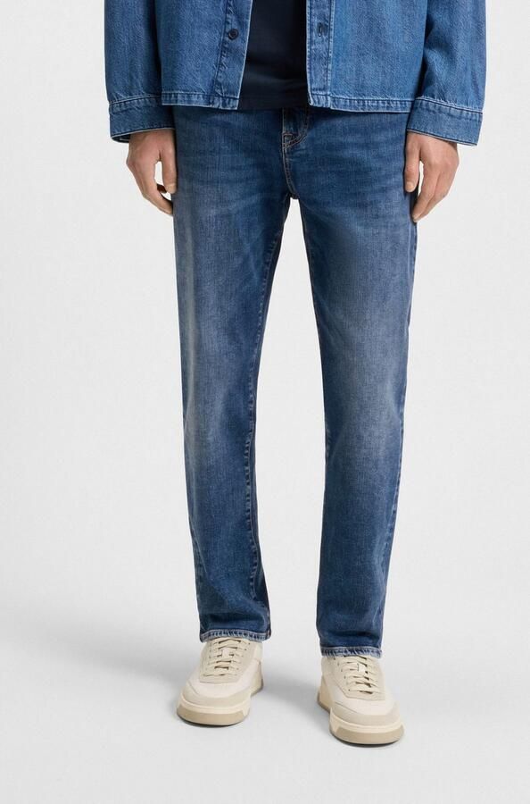 Boss Orange Regular fit jeans Re Maine met hoge elasticiteit voor optimaal draagcomfort - Foto 5