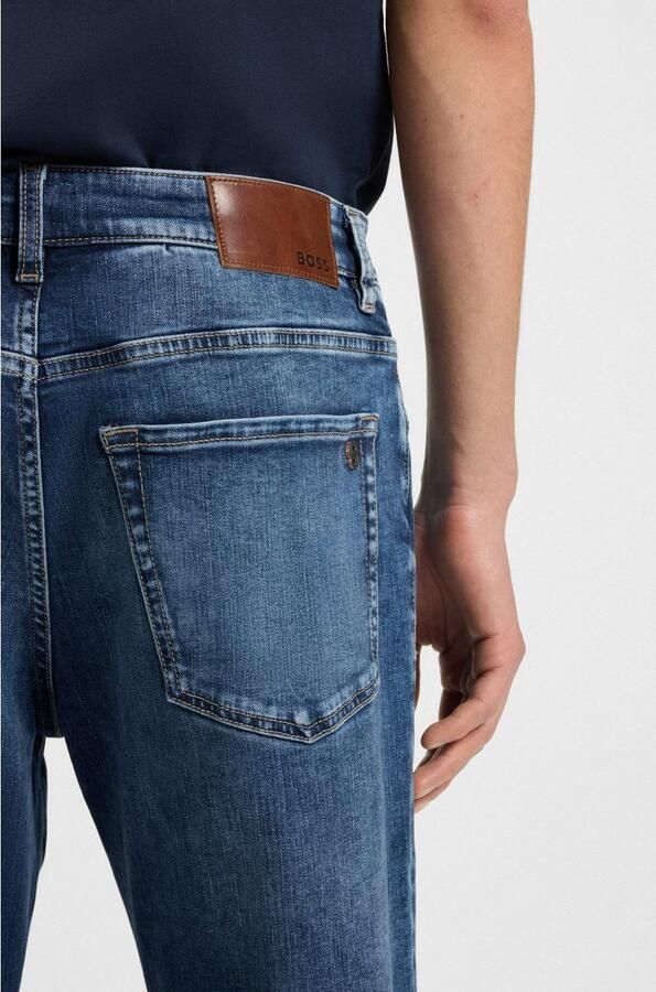 Boss Orange Regular fit jeans Re Maine met hoge elasticiteit voor optimaal draagcomfort - Foto 4