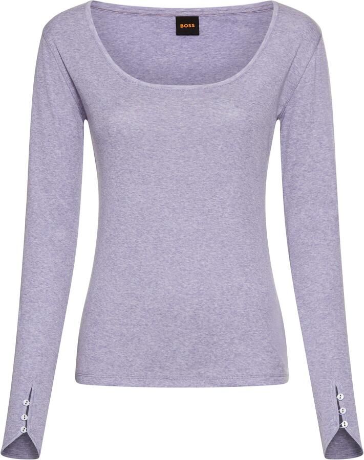 Boss Orange Shirt met lange mouwen Edeline Premium Damesmode