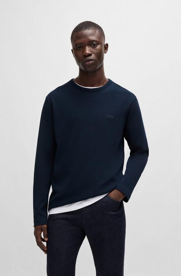 Boss Orange Regular fit shirt met lange mouwen en wafelstructuur model 'TEMPESTO' - Foto 18