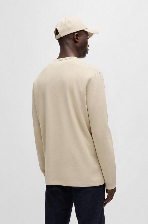 Boss Orange Regular fit shirt met lange mouwen en wafelstructuur model 'TEMPESTO' - Foto 13