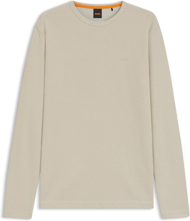 Boss Orange Regular fit shirt met lange mouwen en wafelstructuur model 'TEMPESTO' - Foto 2