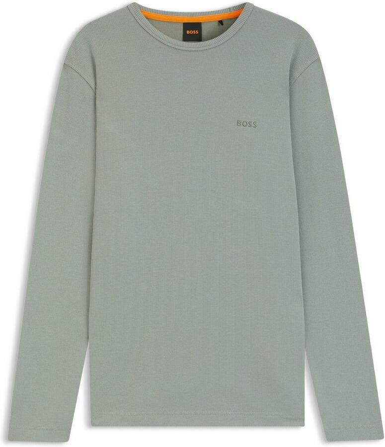 Boss Orange Regular fit shirt met lange mouwen en wafelstructuur model 'TEMPESTO' - Foto 2