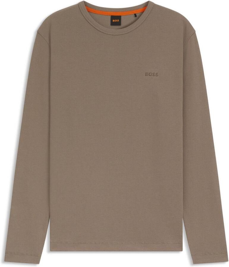 Boss Orange Regular fit shirt met lange mouwen en wafelstructuur model 'TEMPESTO' - Foto 2