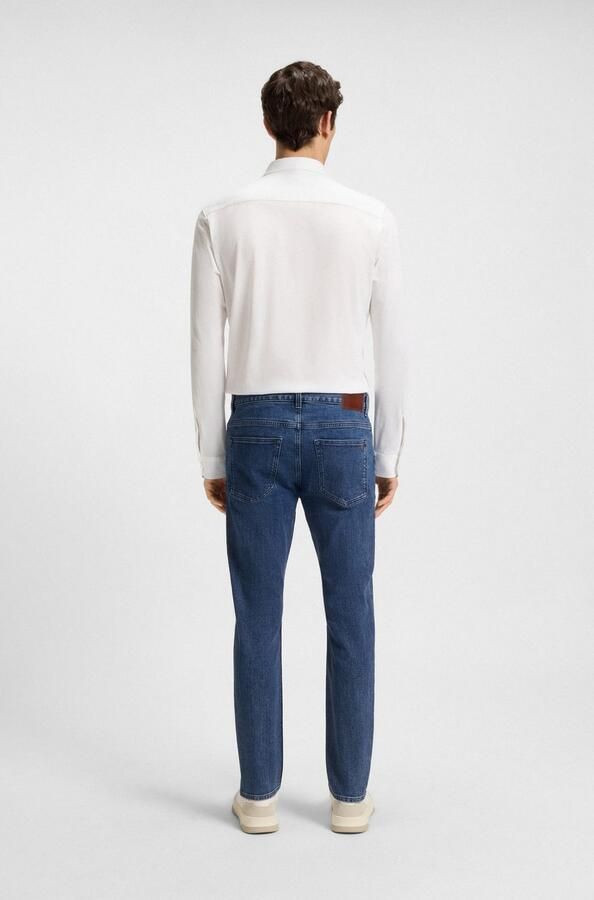 Boss Orange Slim fit jeans Delaware in stijlvolle wassing - Foto 3