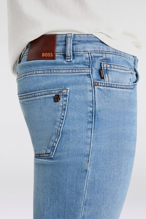 Boss Orange Slim fit jeans Delaware met normale taillehoogte - Foto 8