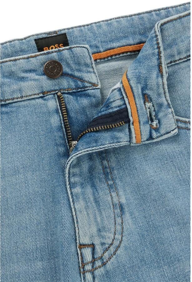 Boss Orange Slim fit jeans Delaware met normale taillehoogte - Foto 6
