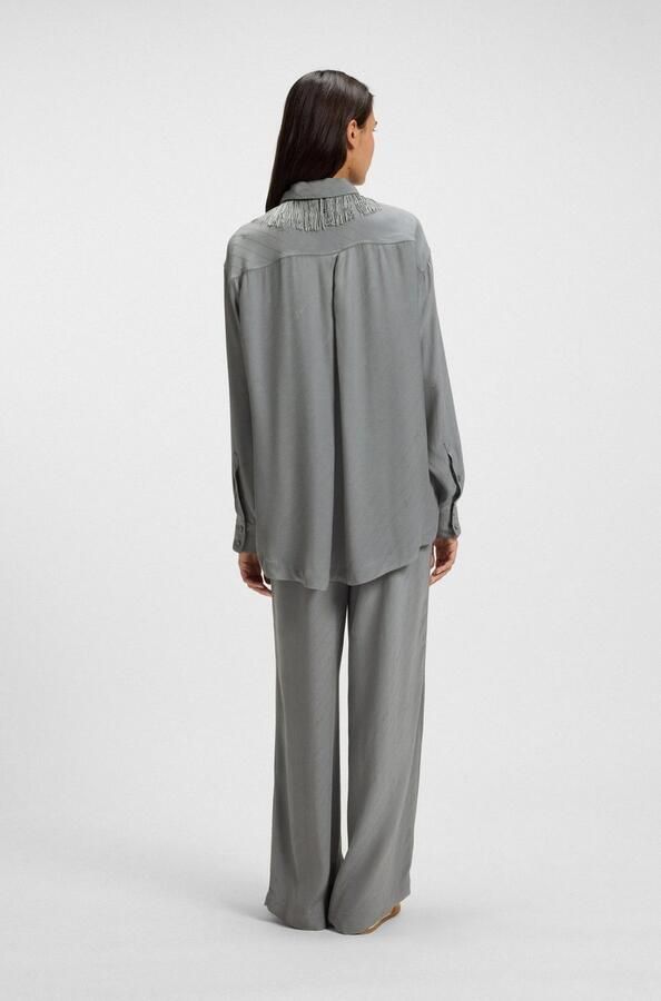 Boss Orange Stoffen broek Tane premium damesmode - Foto 5