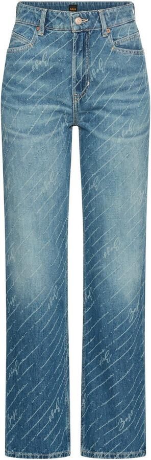 Boss Orange Straight jeans Ada High Rise Slim Premium Damesmode - Foto 3