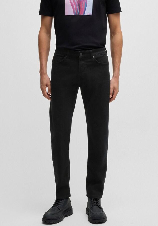 Boss Orange Regular fit jeans met labeldetail model 'Re.Maine' - Foto 3