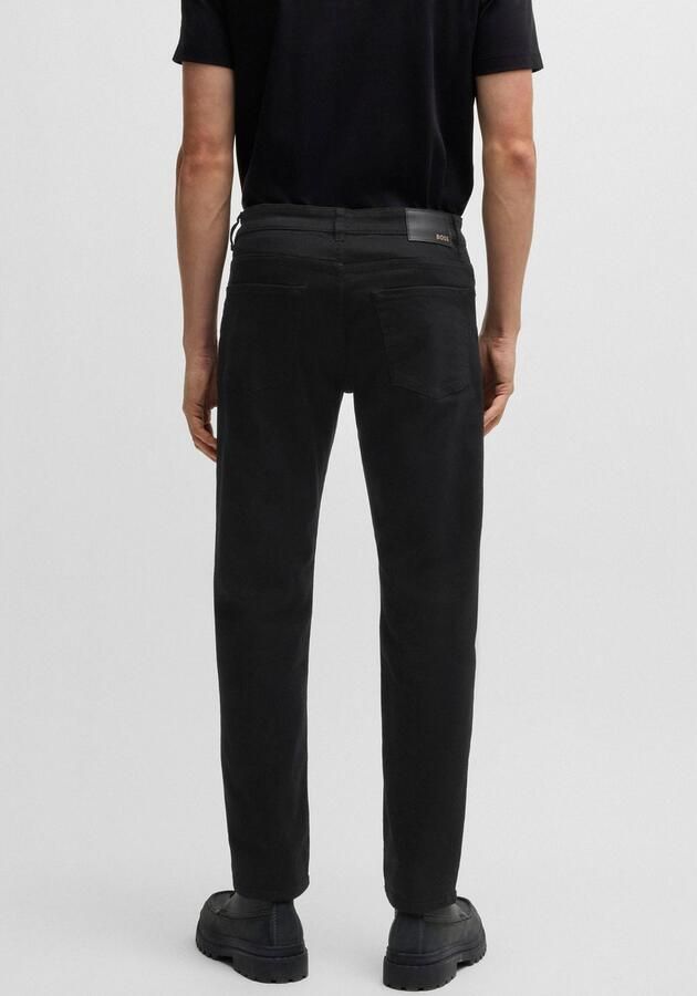 Boss Orange Regular fit jeans met labeldetail model 'Re.Maine' - Foto 4