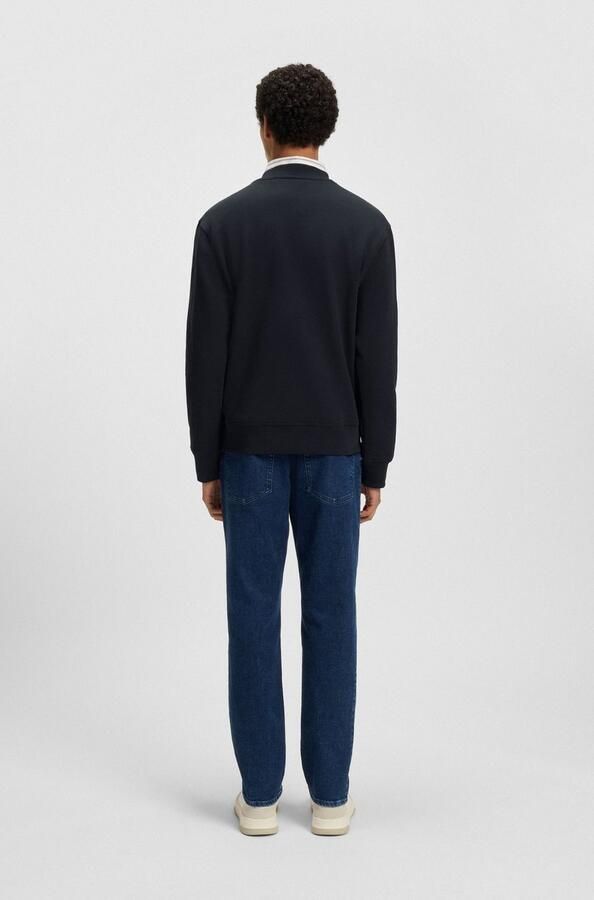 BOSS ORANGE Heren Truien & Vesten Wesmallcrew 10244192 01 Donkerblauw - Foto 14