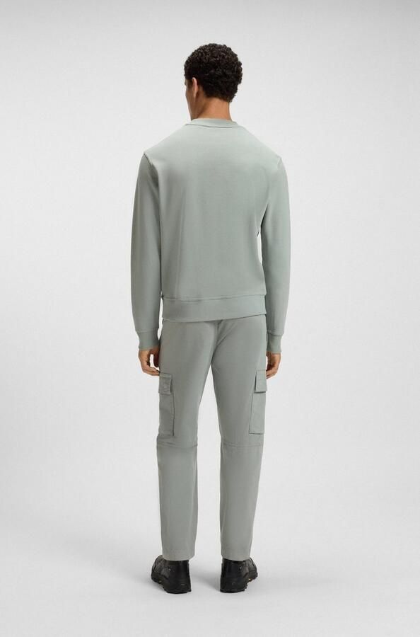 Boss Orange Sweatshirt WeSmallcrew met logo op borsthoogte - Foto 4