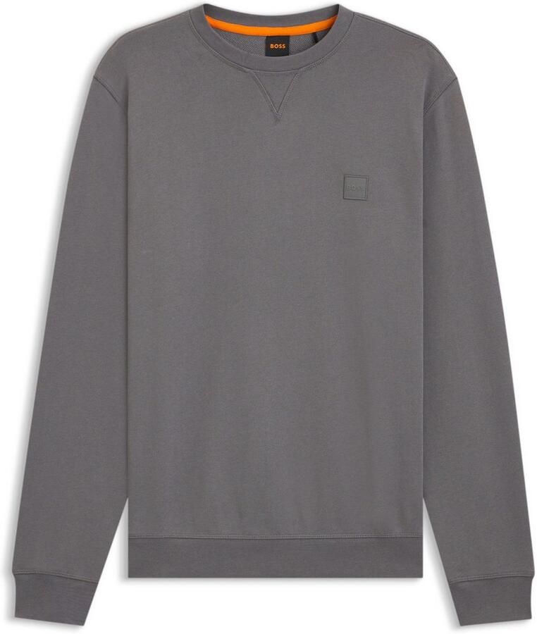 Boss Orange Regular fit sweatshirt van puur katoen model 'WESTART' - Foto 2