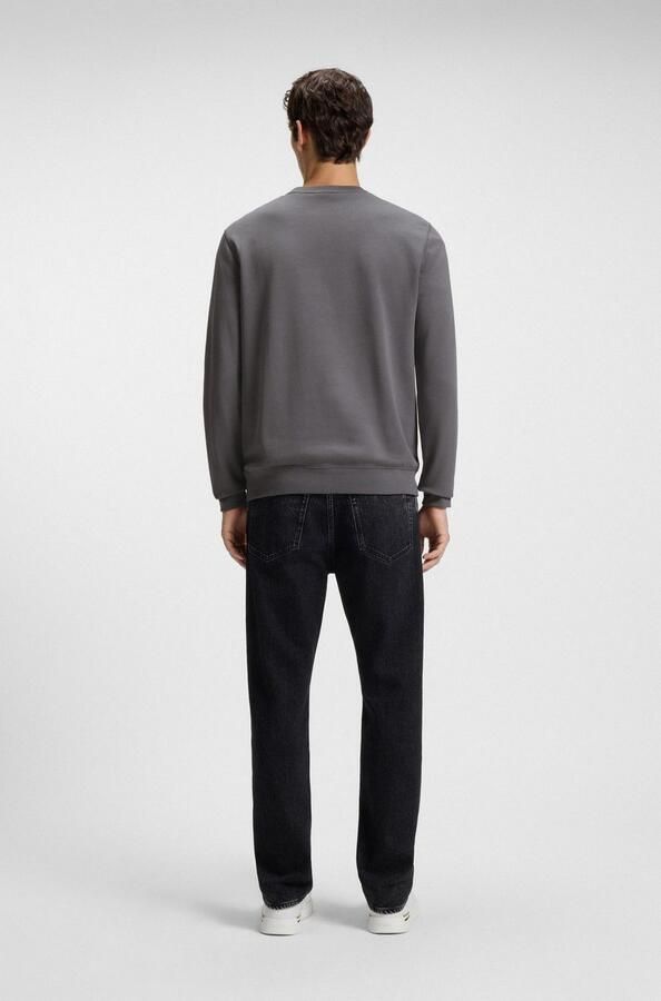 Boss Orange Regular fit sweatshirt van puur katoen model 'WESTART' - Foto 5