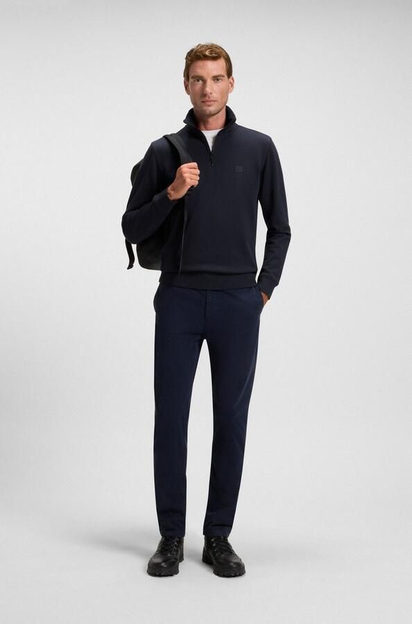 Boss Orange Sweatshirt Zetrust met een ritssluiting bij de kraag (1-delig) - Foto 11