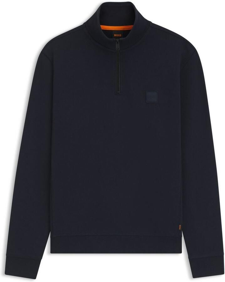 Boss Orange Sweatshirt Zetrust met een ritssluiting bij de kraag (1-delig) - Foto 6