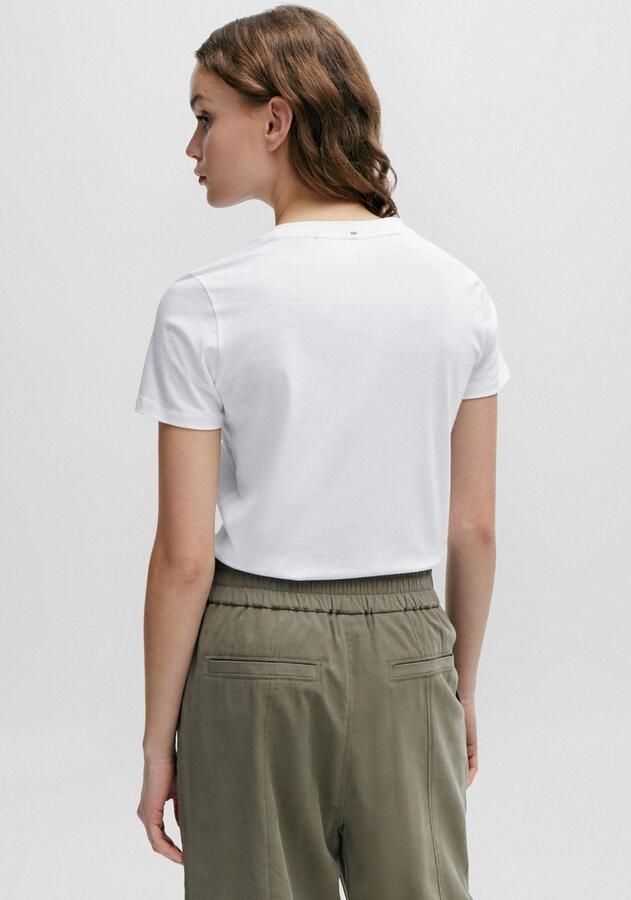 Boss Orange Regular fit T-shirt met labelprint en korte mouwen - Foto 5