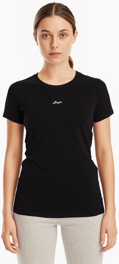 Boss Orange T-shirt met labelstitching model 'Elogo'