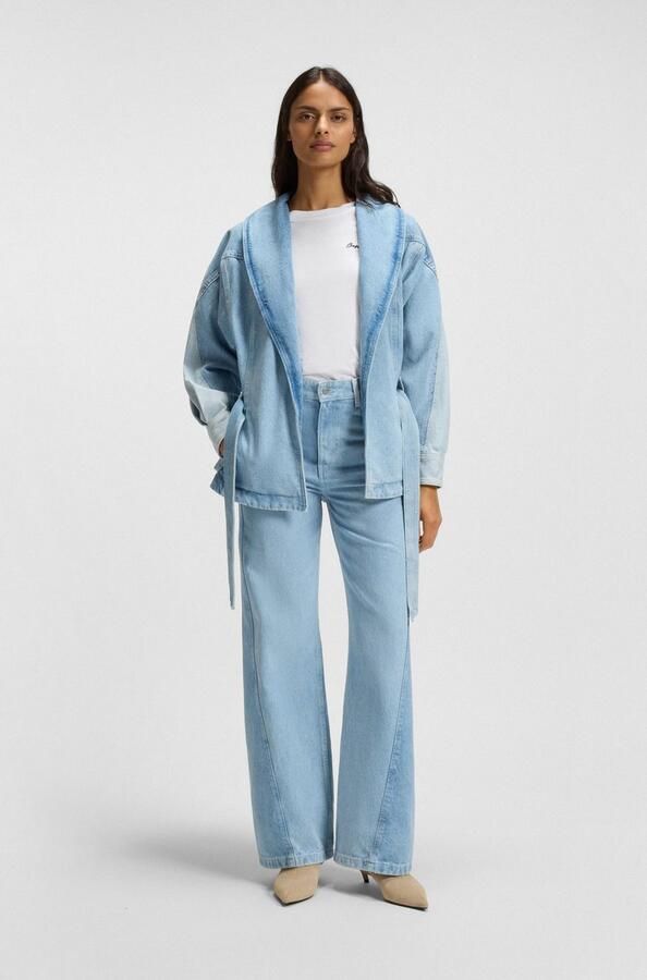 Boss Orange Regular fit T-shirt van puur katoen - Foto 3