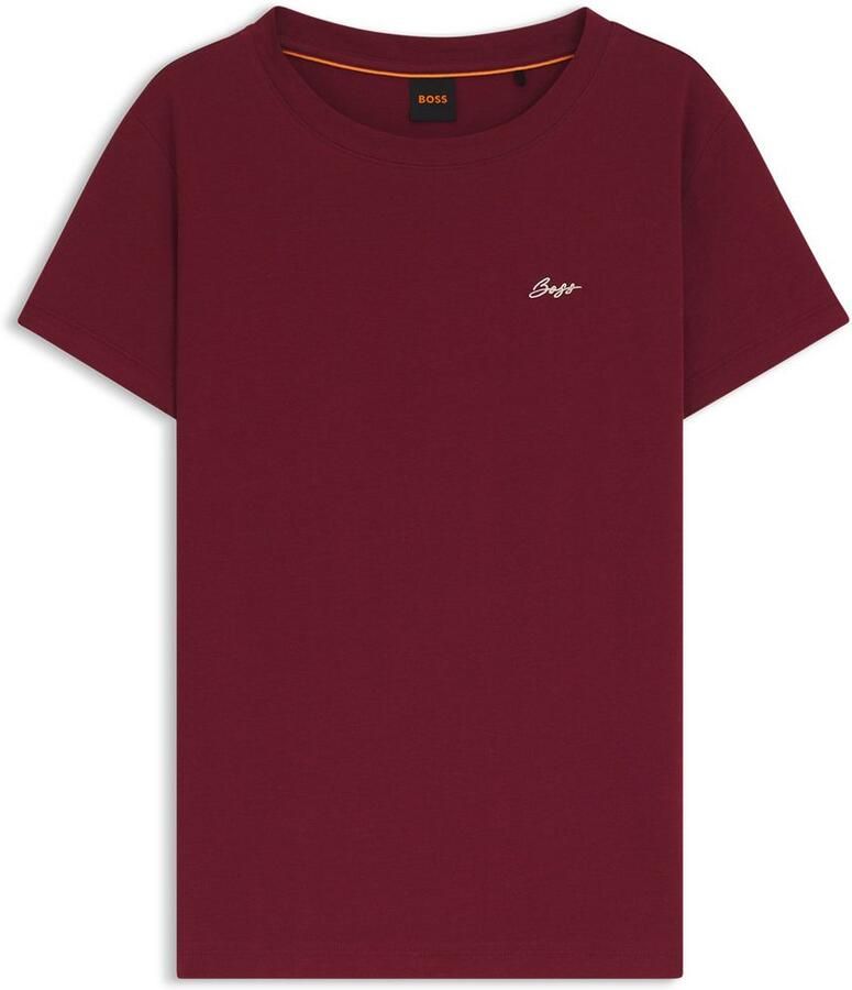 Boss Orange Regular fit T-shirt van puur katoen model 'ESOGO'