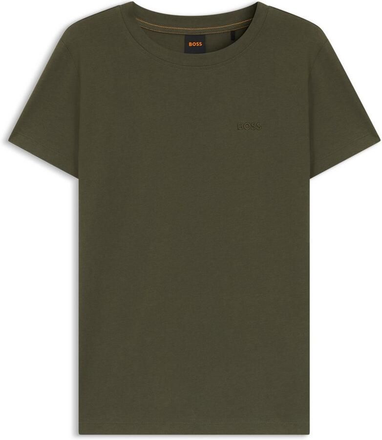 Boss Orange Regular fit T-shirt van puur katoen model 'ESOGO'