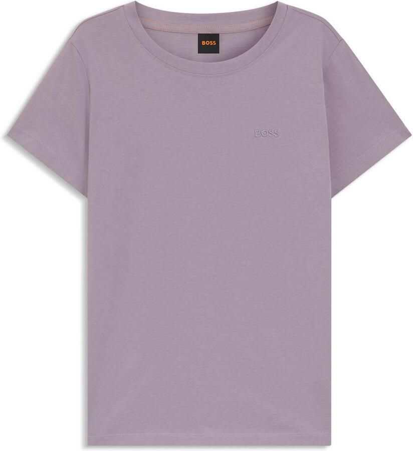 Boss Orange Regular fit T-shirt van puur katoen model 'ESOGO'