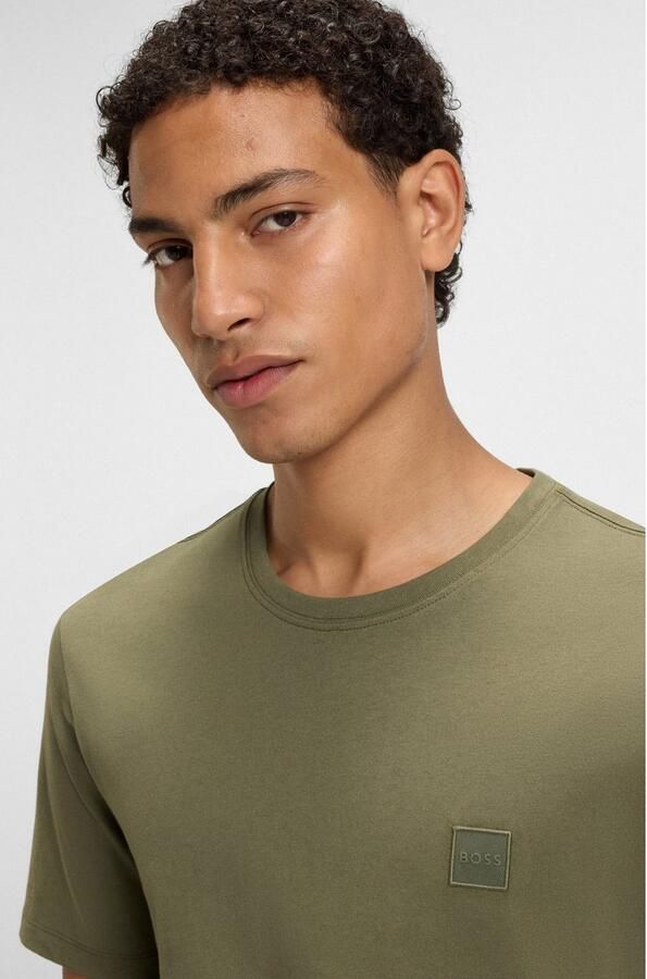 Boss Orange Regular fit T-shirt van puur katoen model 'TALES' - Foto 2