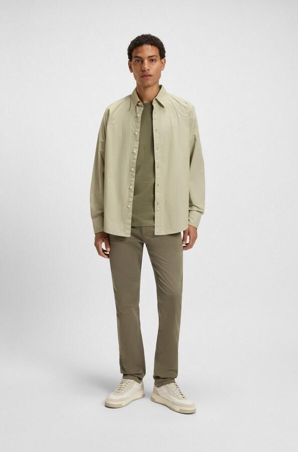 Boss Orange Regular fit T-shirt van puur katoen model 'TALES' - Foto 3