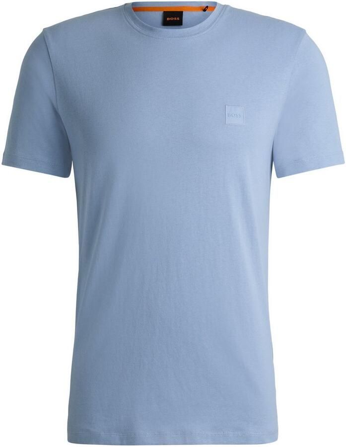 Boss Orange Regular fit T-shirt van puur katoen model 'TALES' - Foto 4