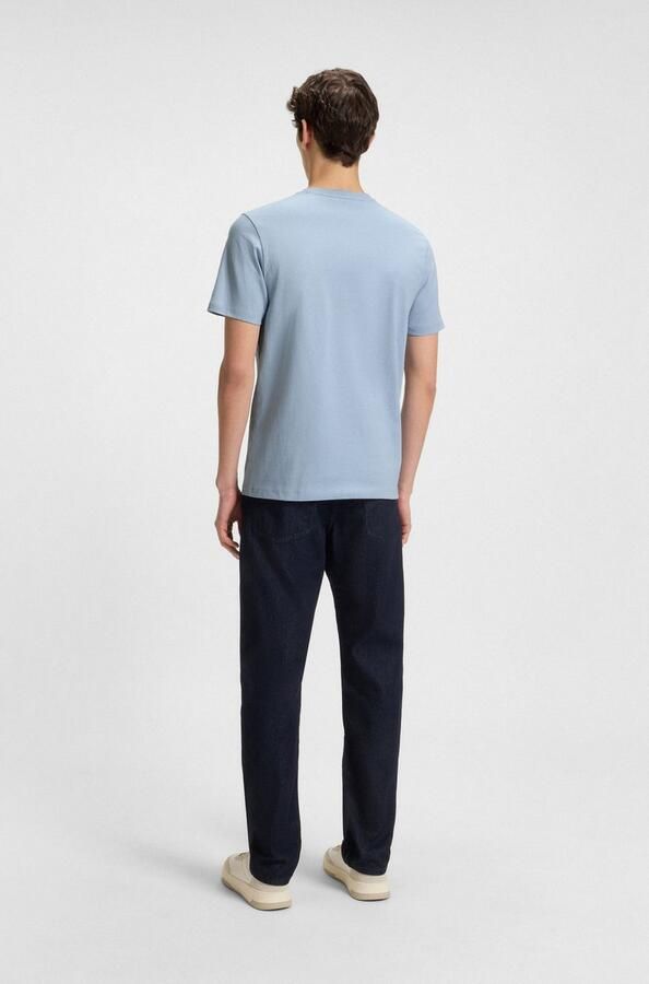 Boss Orange Regular fit T-shirt van puur katoen model 'TALES' - Foto 8