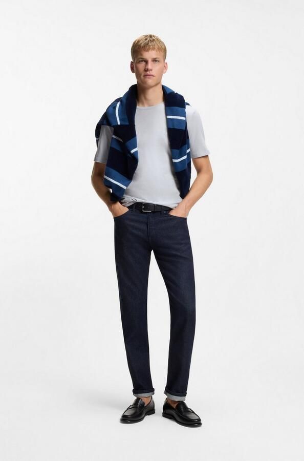 Boss Orange T-shirt Tales met boss-borduursel op de borst - Foto 9