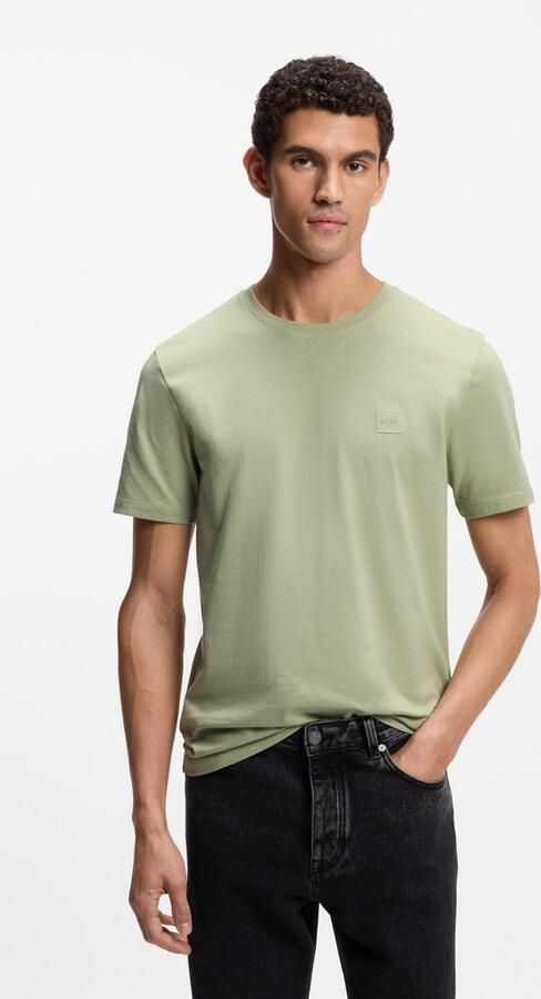 Boss Orange Regular fit T-shirt van puur katoen model 'TALES' - Foto 6