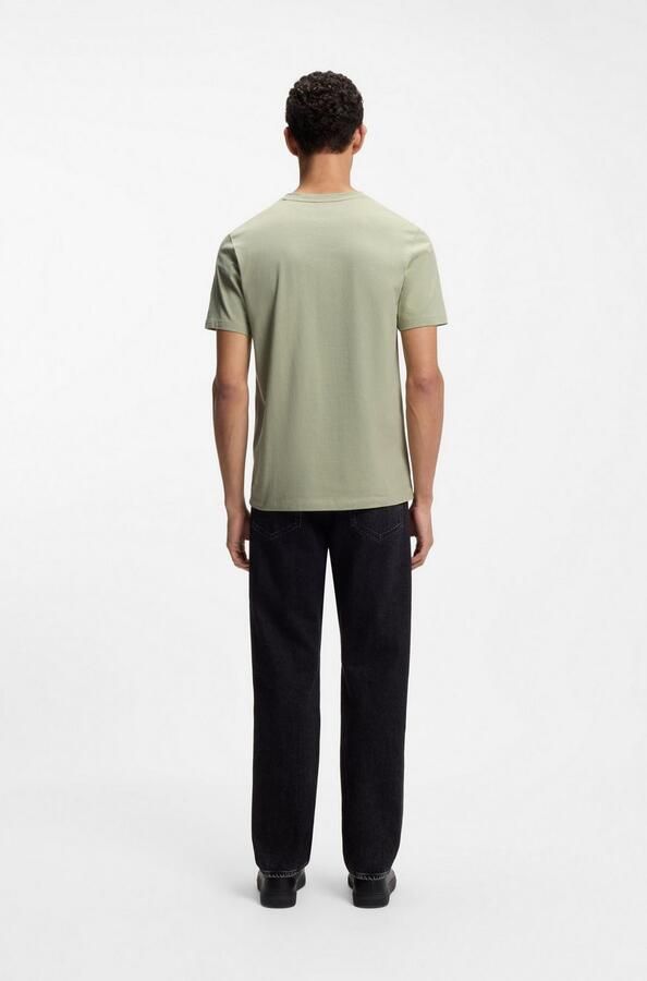 Boss Orange Regular fit T-shirt van puur katoen model 'TALES' - Foto 5