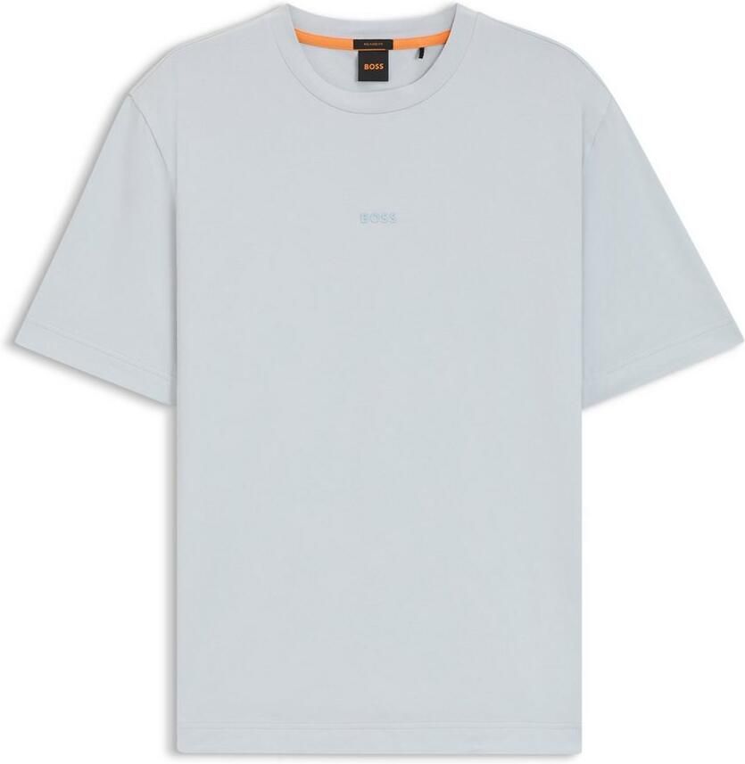 Boss Orange Regular fit T-shirt van katoenmix