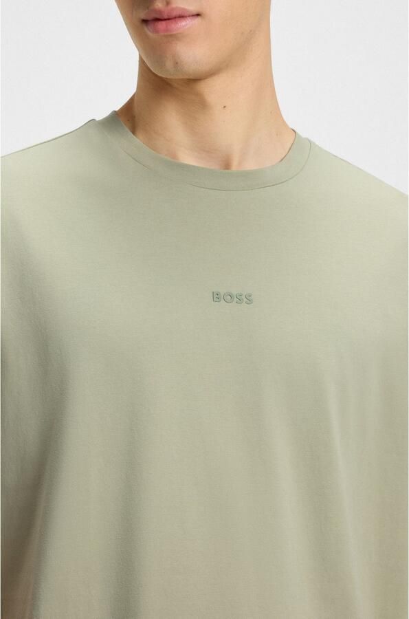 Boss T-shirt Korte Mouw Relaxed Fit TChup T-Shirt Open Green - Foto 2